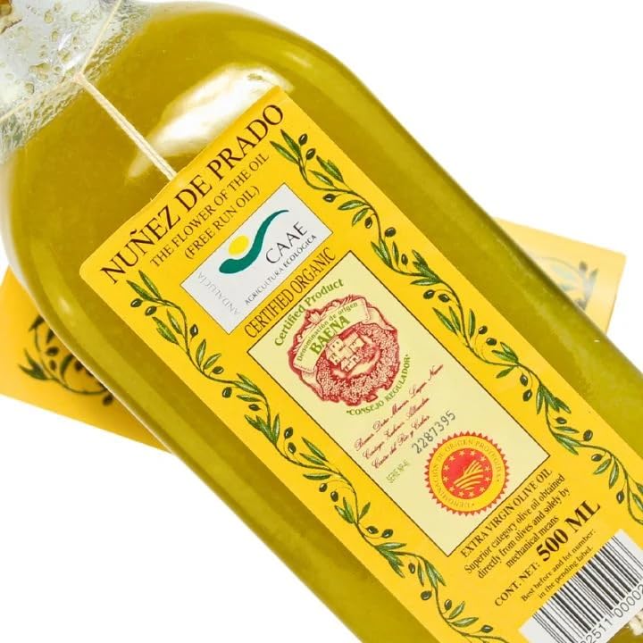 Amazon.com : Nunez De Prado Organic Extra Virgin Olive Oil, 16.9
